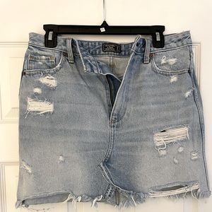 Abercrombie and Fitch denim skirt